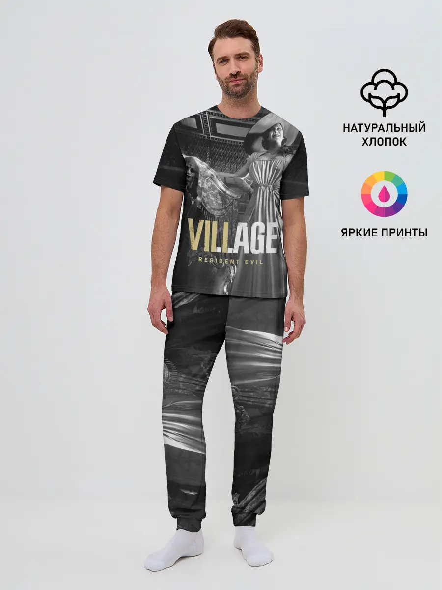 Мужская пижама с брюками / Lady Alcina Dimitrescu