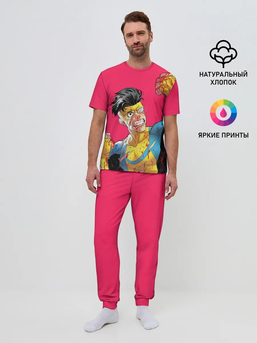 Мужская пижама с брюками / Неуязвимый
