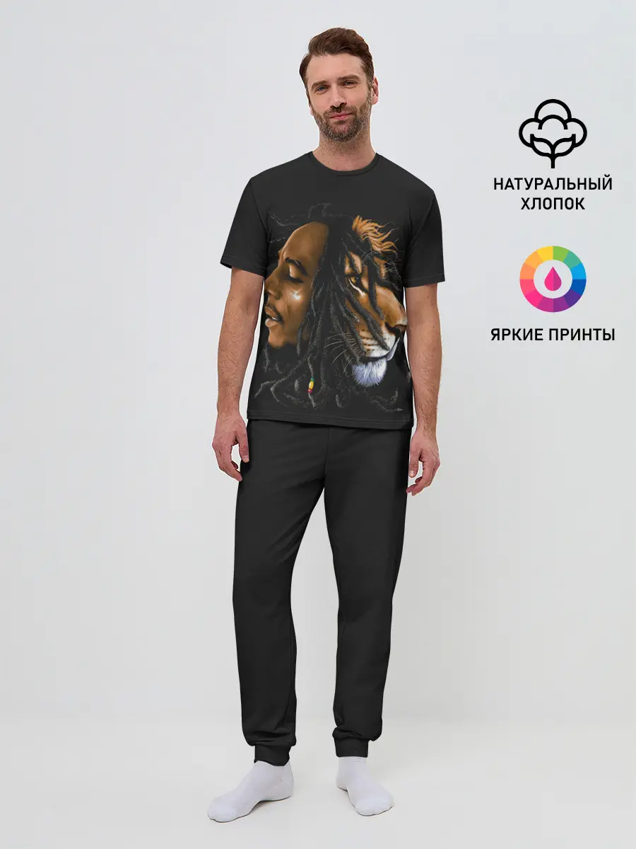 Мужская пижама с брюками / БОБ МАРЛИ