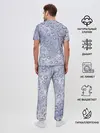 Мужская пижама с брюками / Капли на Стекле