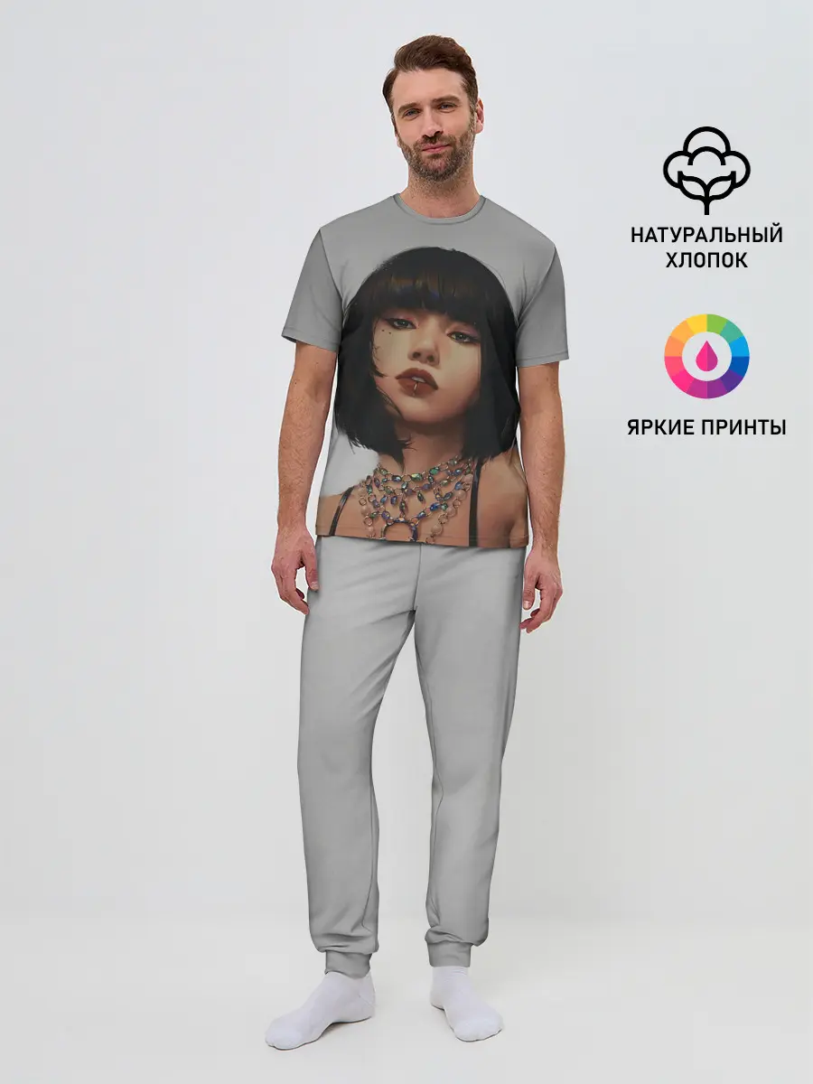 Мужская пижама с брюками / Hot Lisa