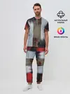 Мужская пижама с брюками / Абстракция Красок