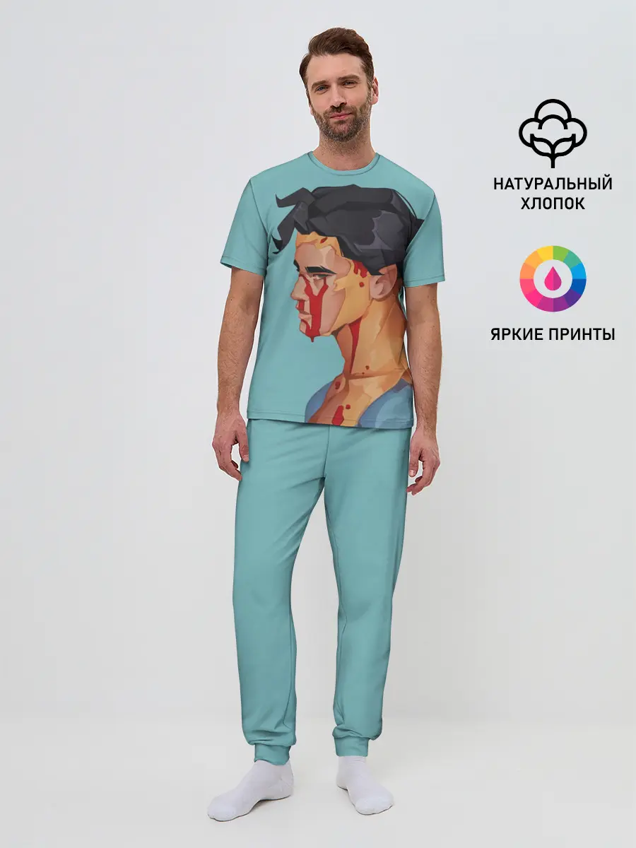 Мужская пижама с брюками / Неуязвимый