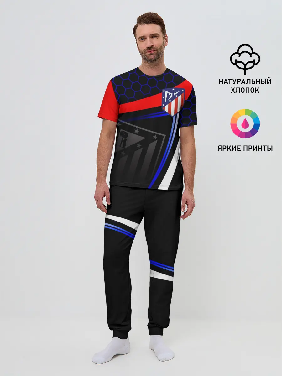 Мужская пижама с брюками / АТЛЕТИКО МАДРИД / ATLETICO