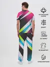 Мужская пижама с брюками / Sport style: Линии