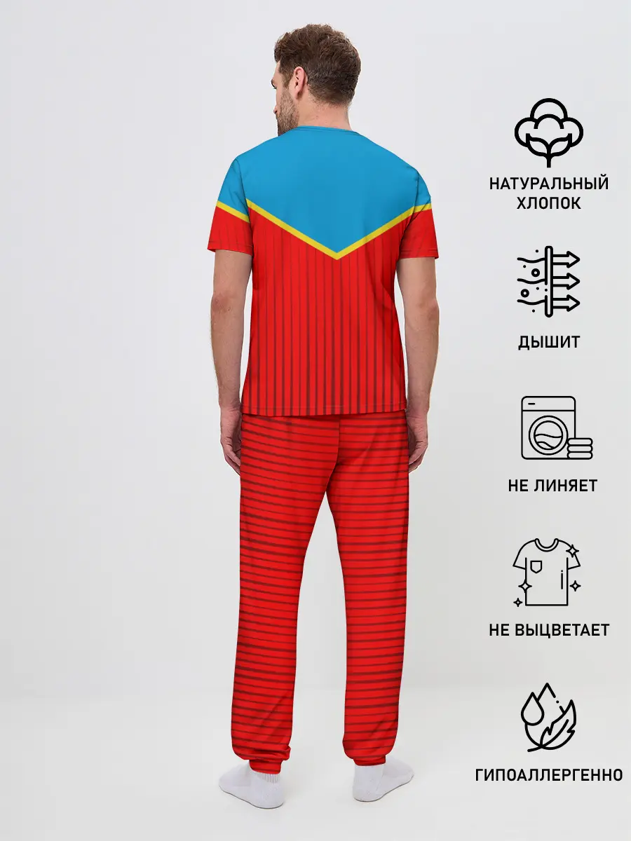 Мужская пижама с брюками / FC VALENCIA / ФК ВАЛЕНСИЯ