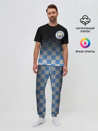 Мужская пижама с брюками / МАНЧЕСТЕР СИТИ / МАНЧЕСТЕР
