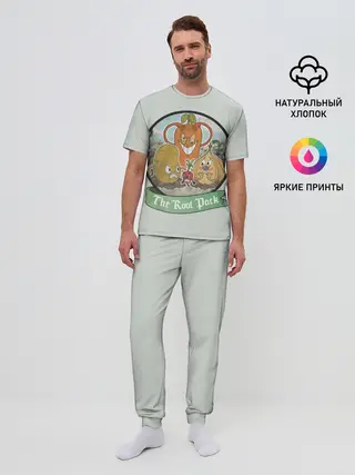 Мужская пижама с брюками / The Root Pack