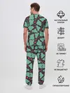 Мужская пижама с брюками / Скаты