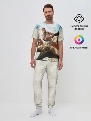 Мужская пижама с брюками / Logan