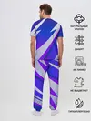 Мужская пижама с брюками / SPORT STYLE BLUE