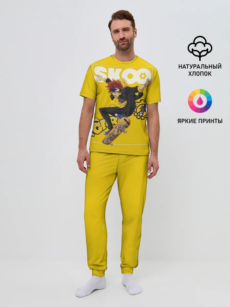 Мужская пижама с брюками / SK8 the Infinity, Реки Кян