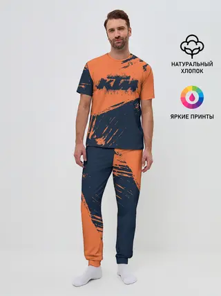Мужская пижама с брюками / KTM | ГРАНЖ