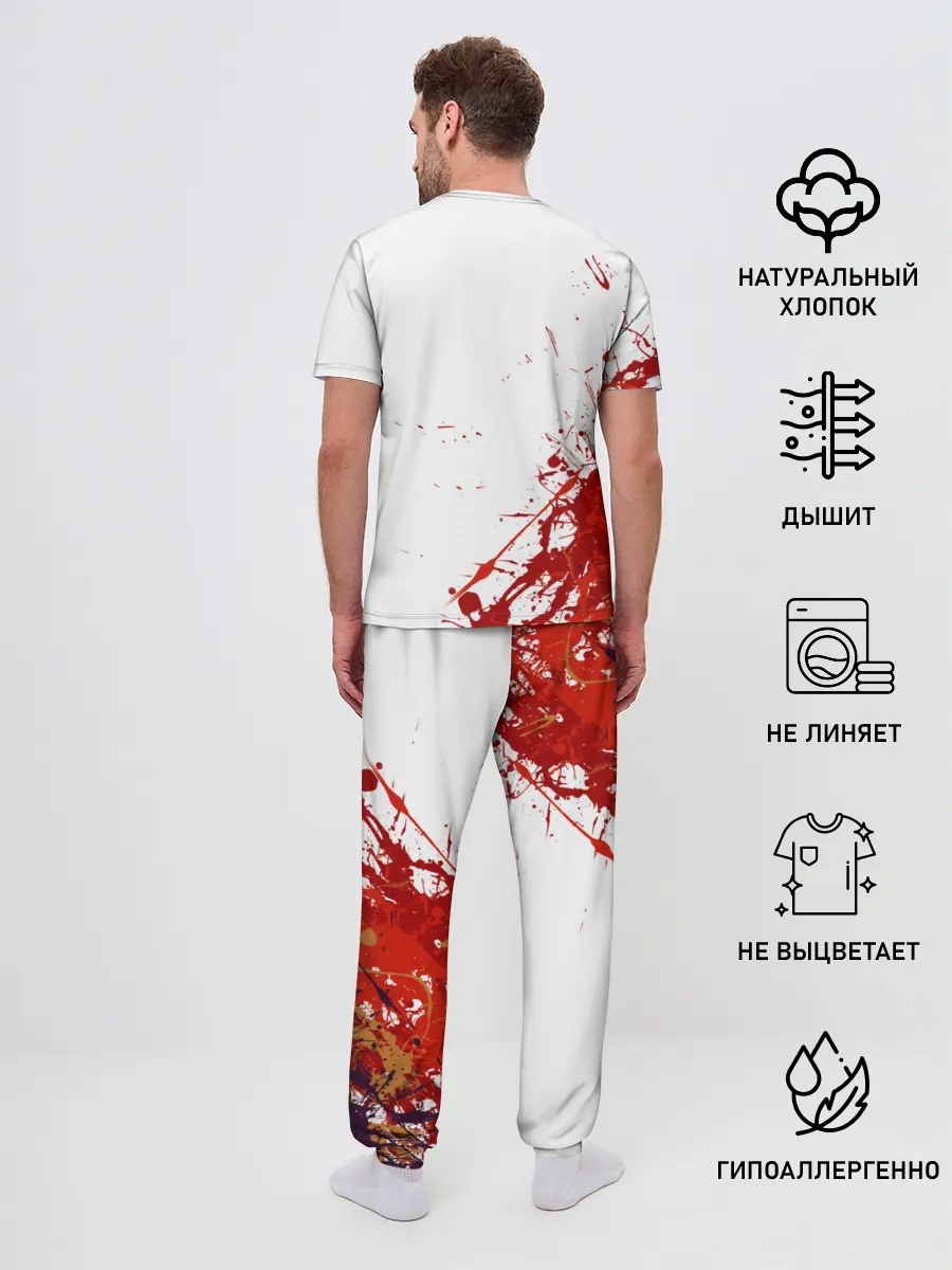 Мужская пижама с брюками / CHICAGO BULLS [9]