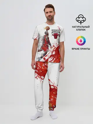 Мужская пижама с брюками / CHICAGO BULLS [9]
