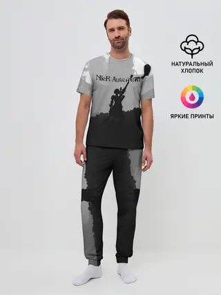 Мужская пижама с брюками / Nier Automata