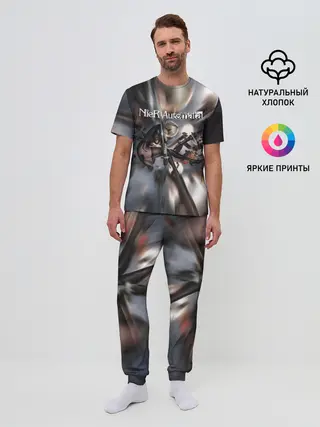 Мужская пижама с брюками / YoRHa | Nier Automata