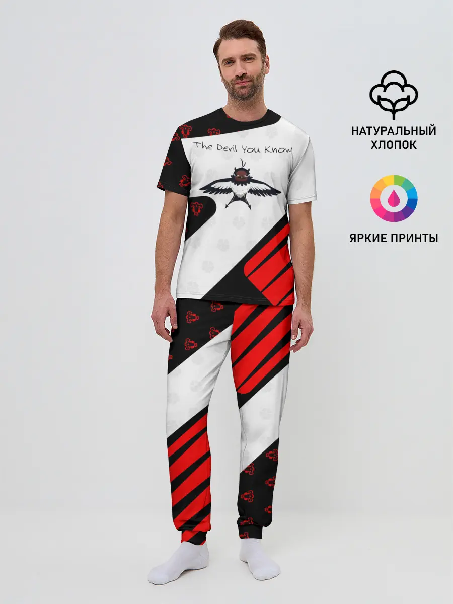 Мужская пижама с брюками / The Devil You Know!