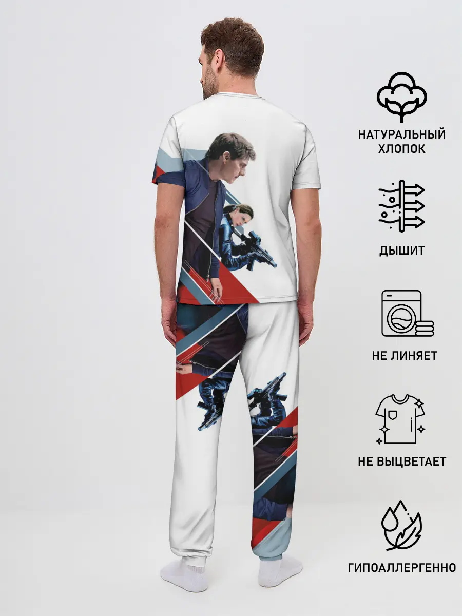 Мужская пижама с брюками / Mission: Impossible Art
