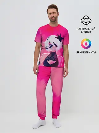 Мужская пижама с брюками / Nier Automata | 2B