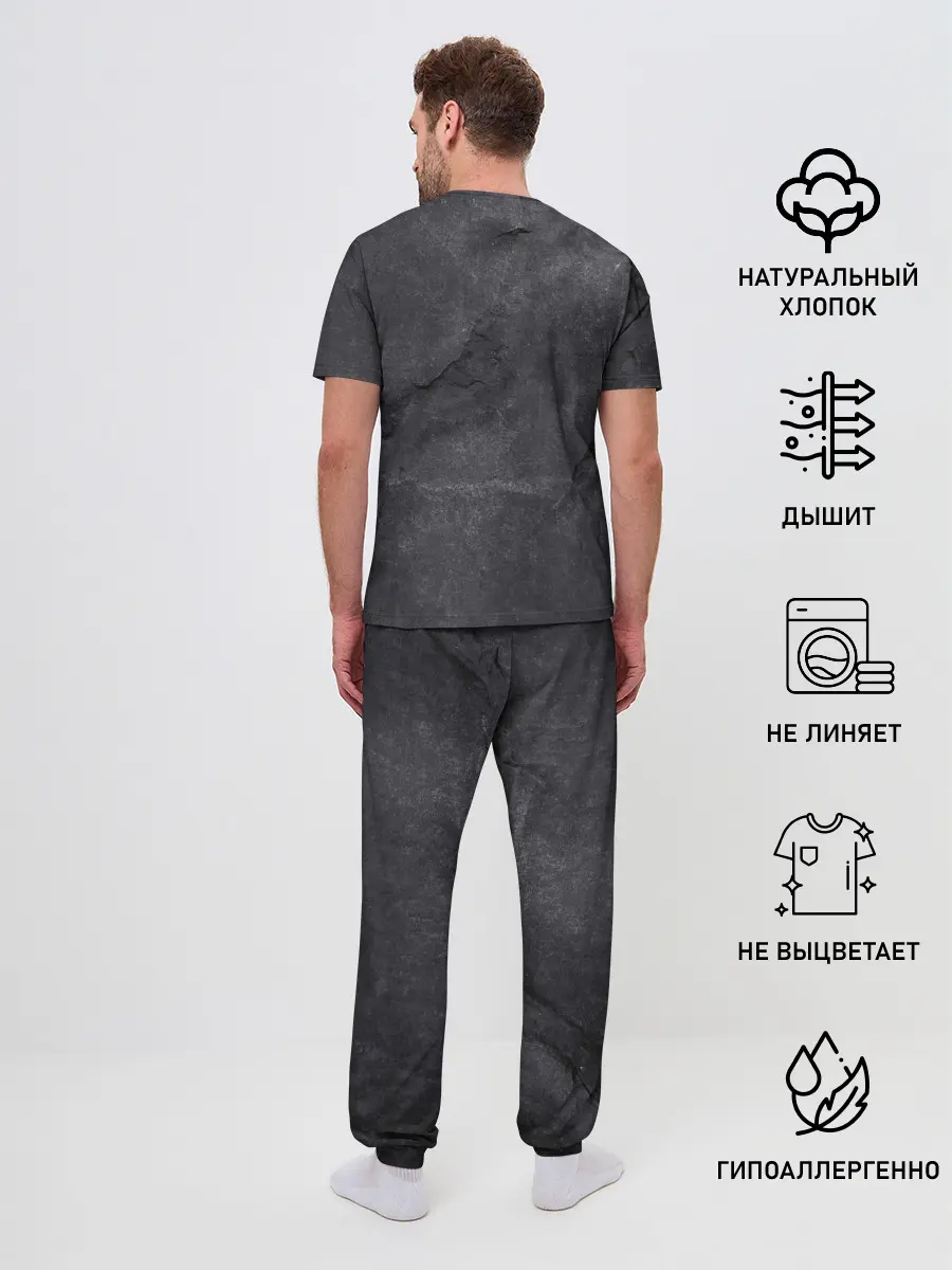 Мужская пижама с брюками / THE WITCHER КАМЕНЬ ЛОГО