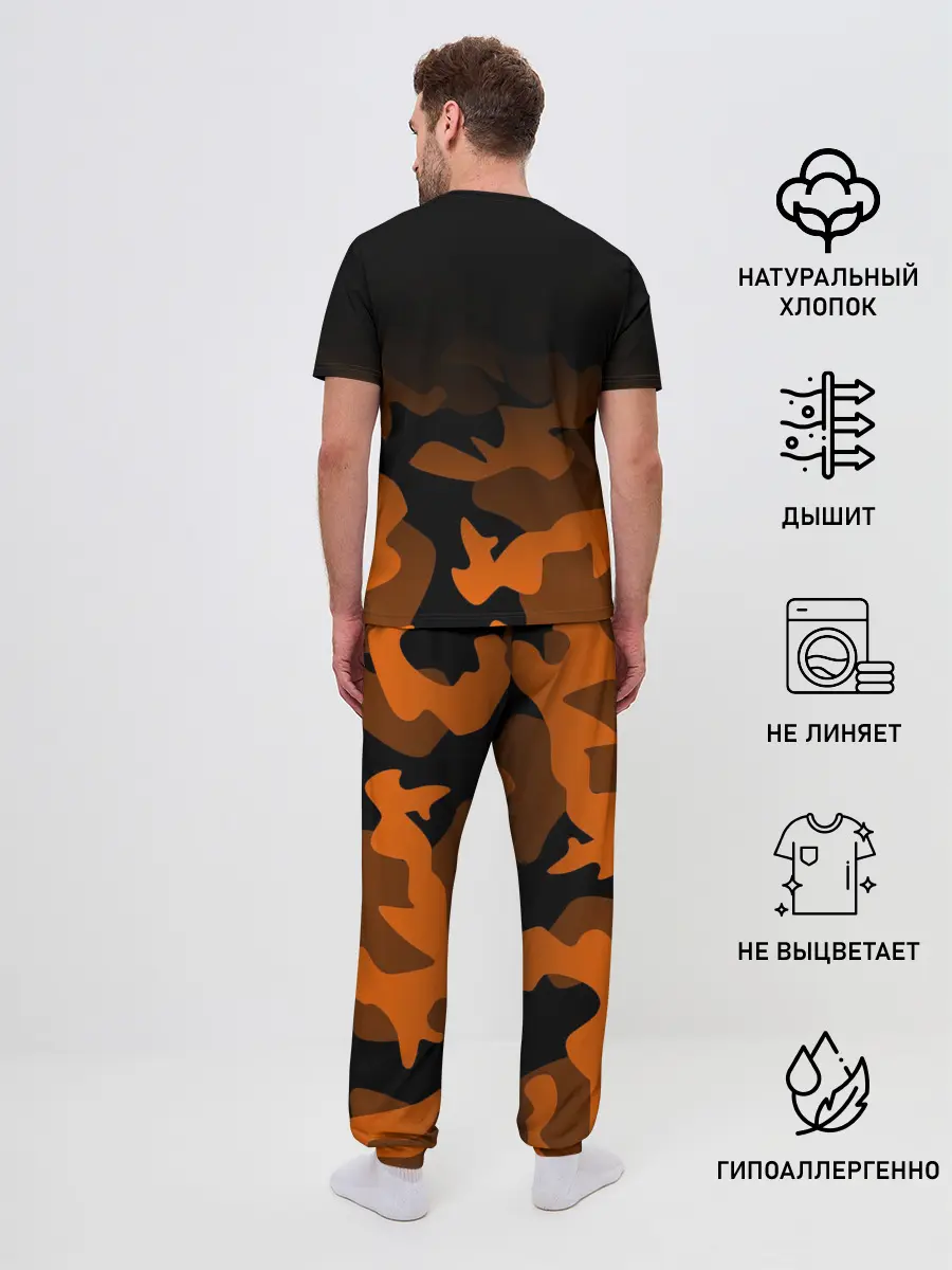 Мужская пижама с брюками / KTM MOTORCYCLES / КТМ МОТОЦИКЛ