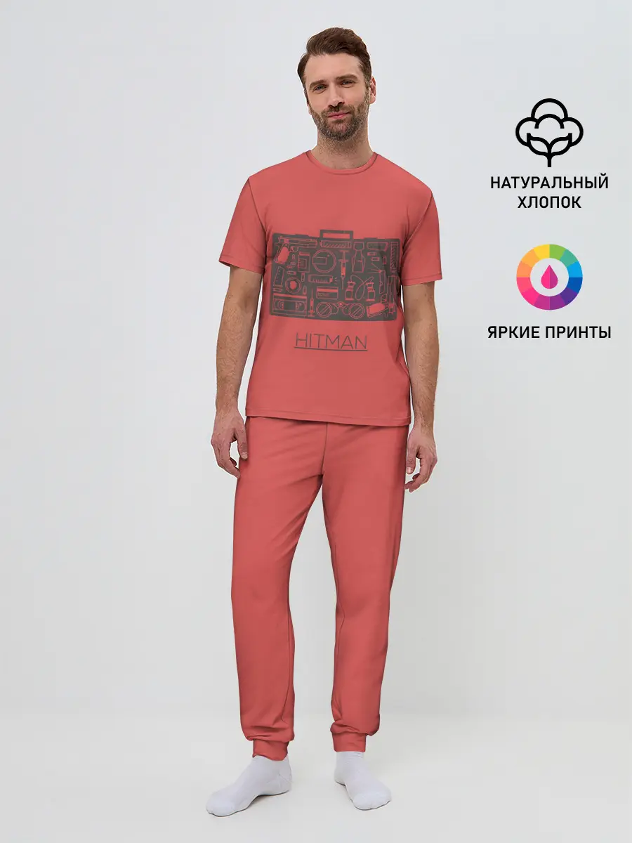 Мужская пижама с брюками / Secret case