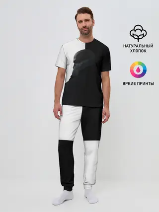 Мужская пижама с брюками / Winter Hitman