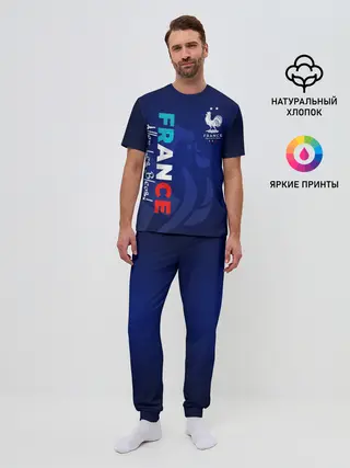 Мужская пижама с брюками / Сборная Франции