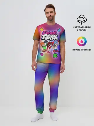 Мужская пижама с брюками / Friday Night Funkin