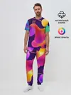 Мужская пижама с брюками / Rainbow T-Shirt