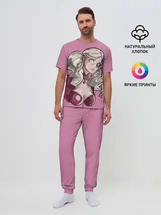 Мужская пижама с брюками / Милая Такамаки