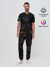 Мужская пижама с брюками / Colorful Bear