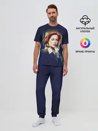 Мужская пижама с брюками / Dana Scully