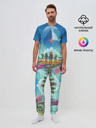 Мужская пижама с брюками / NMS: Начало