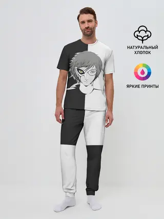 Мужская пижама с брюками / Фамитсу