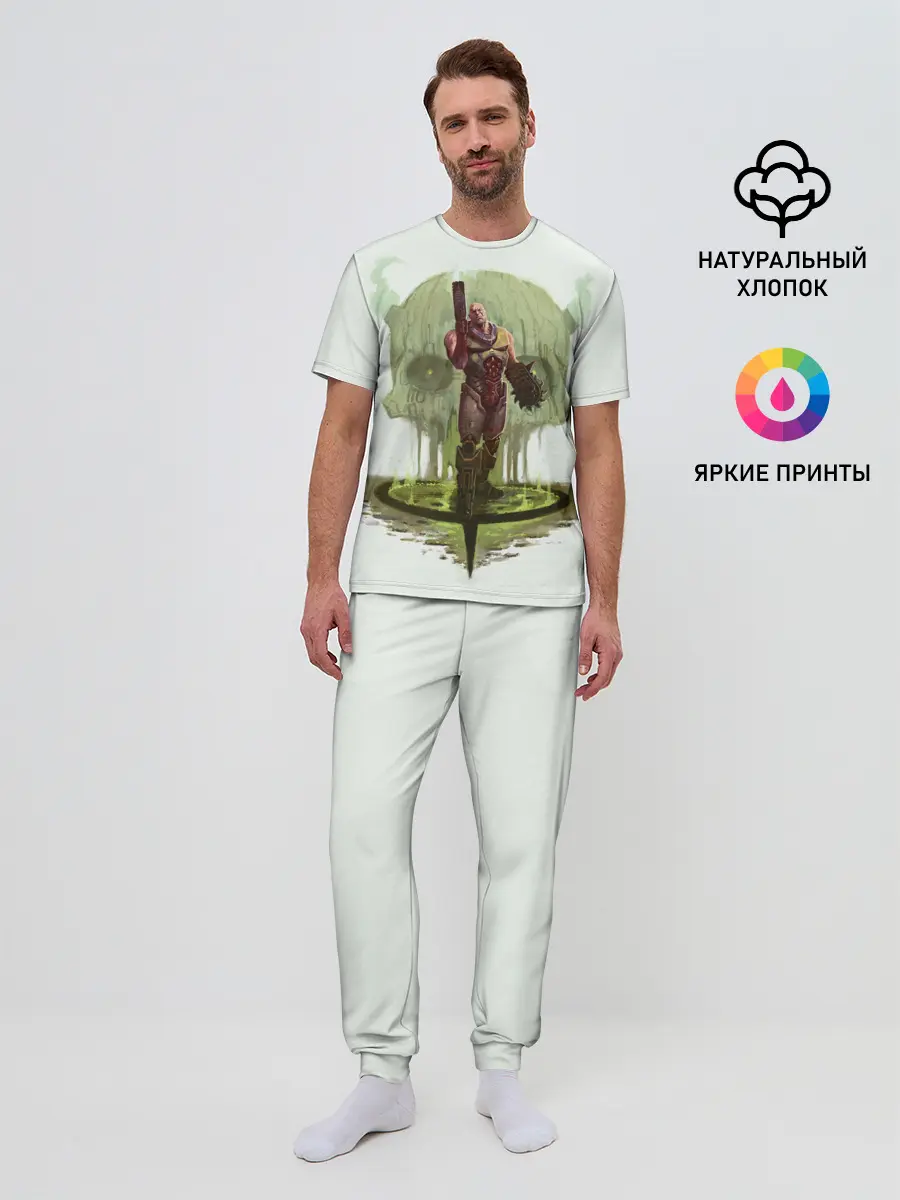 Мужская пижама с брюками / Quake Champions