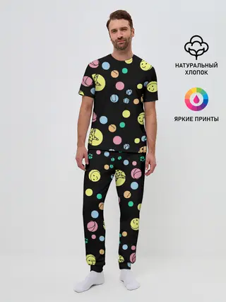 Мужская пижама с брюками / На пляж