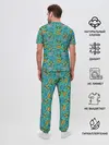 Мужская пижама с брюками / Джойстики