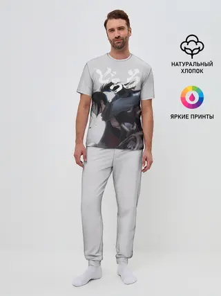 Мужская пижама с брюками / Hyakkimaru