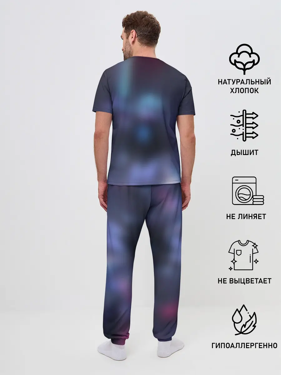 Мужская пижама с брюками / Nier X Cyberpunk