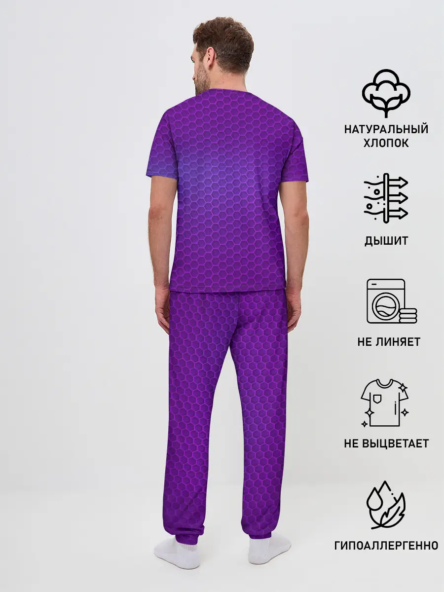Мужская пижама с брюками / Knockout City