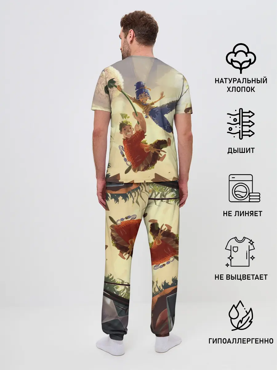 Мужская пижама с брюками / It Takes Two | Коди и Мэй