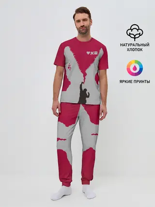 Мужская пижама с брюками / Love Death And Robots. Тайная война