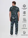 Мужская пижама с брюками / Маленькие ЦветЫ