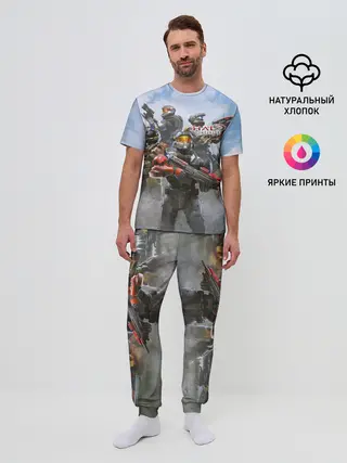 Мужская пижама с брюками / Halo Infinite