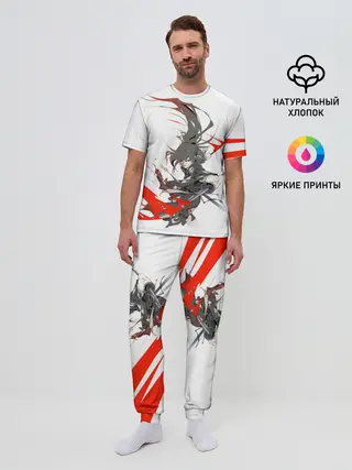 Мужская пижама с брюками / ХЯККИМАРУ И ДЕМОНЫ | ДОРОРО