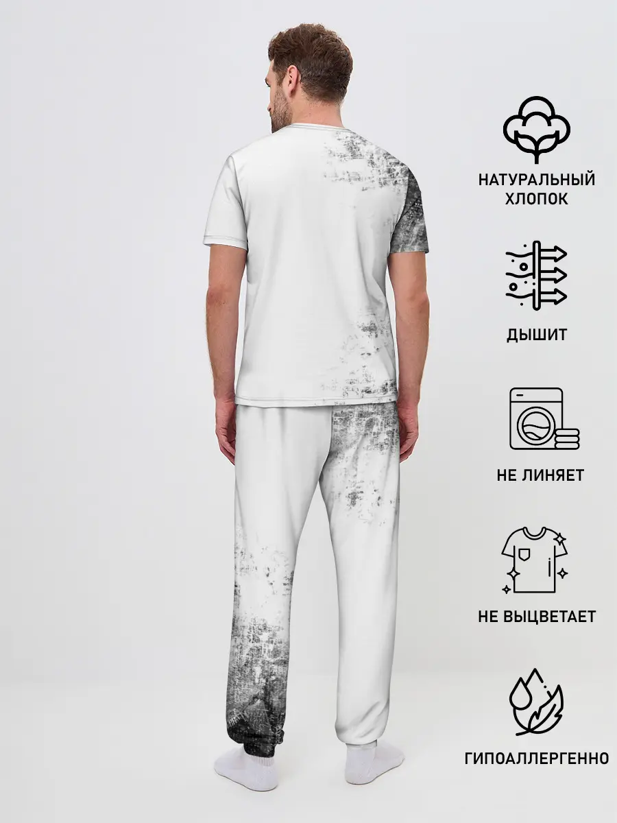 Мужская пижама с брюками / Команда школы Карасуно | Haiky