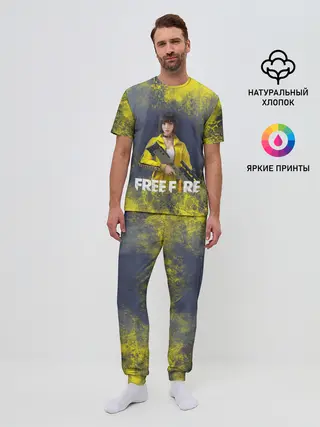 Мужская пижама с брюками / GARENA FREEFIRE | БАТЛГРАУНД