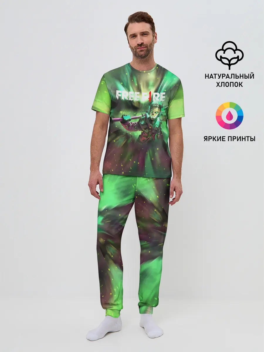 Мужская пижама с брюками / FREEFIRE | Battlegrounds